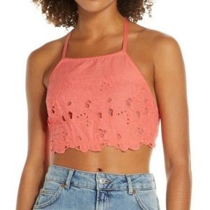 Free People June High Neck Bralette Top